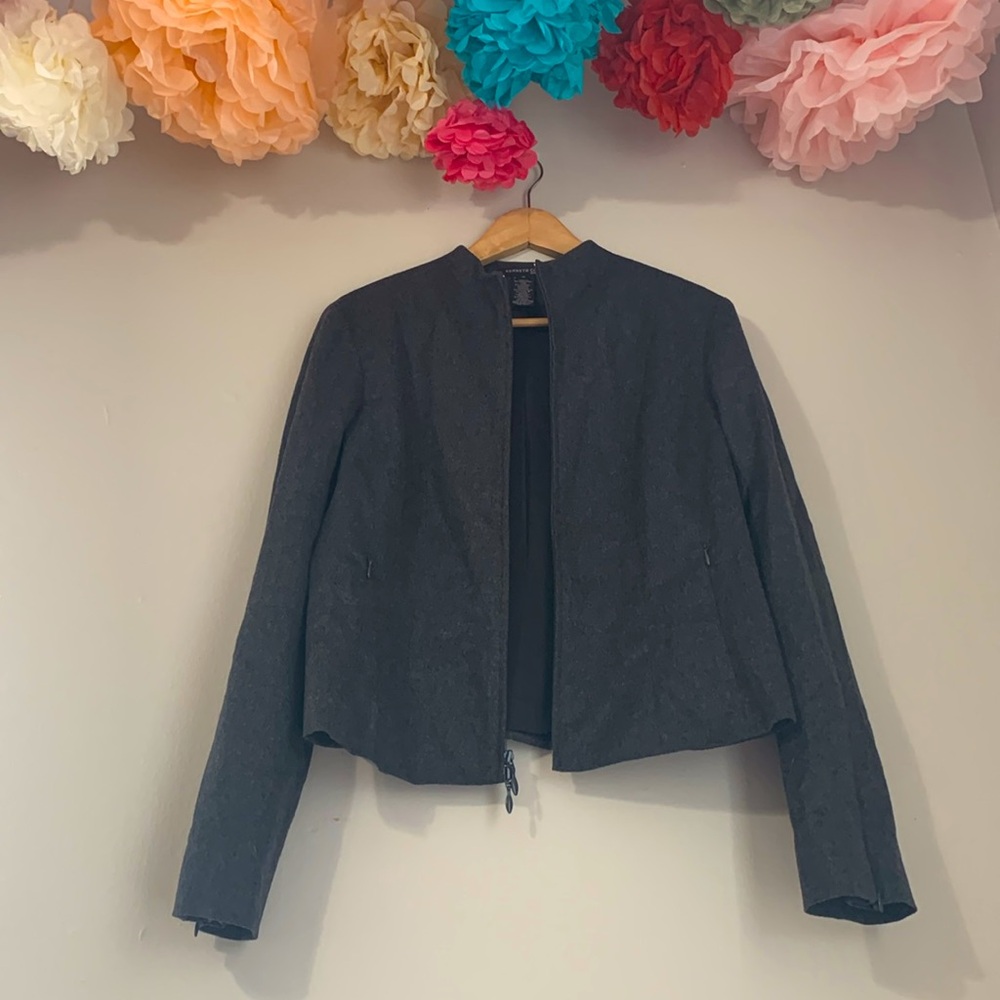 Kenneth Cole Cashmere/Wool Moto Jacket